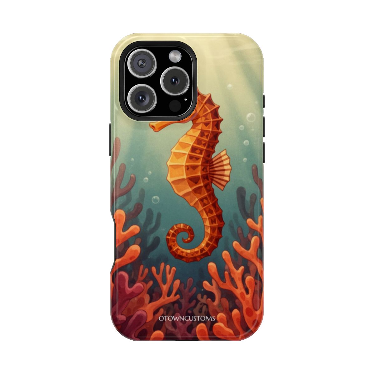Stylized Underwater Illustration Coral Garden
