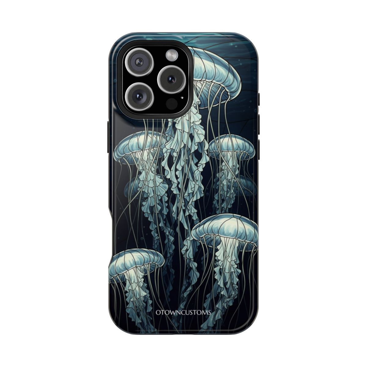 Ethereal Jellyfish Underwater
