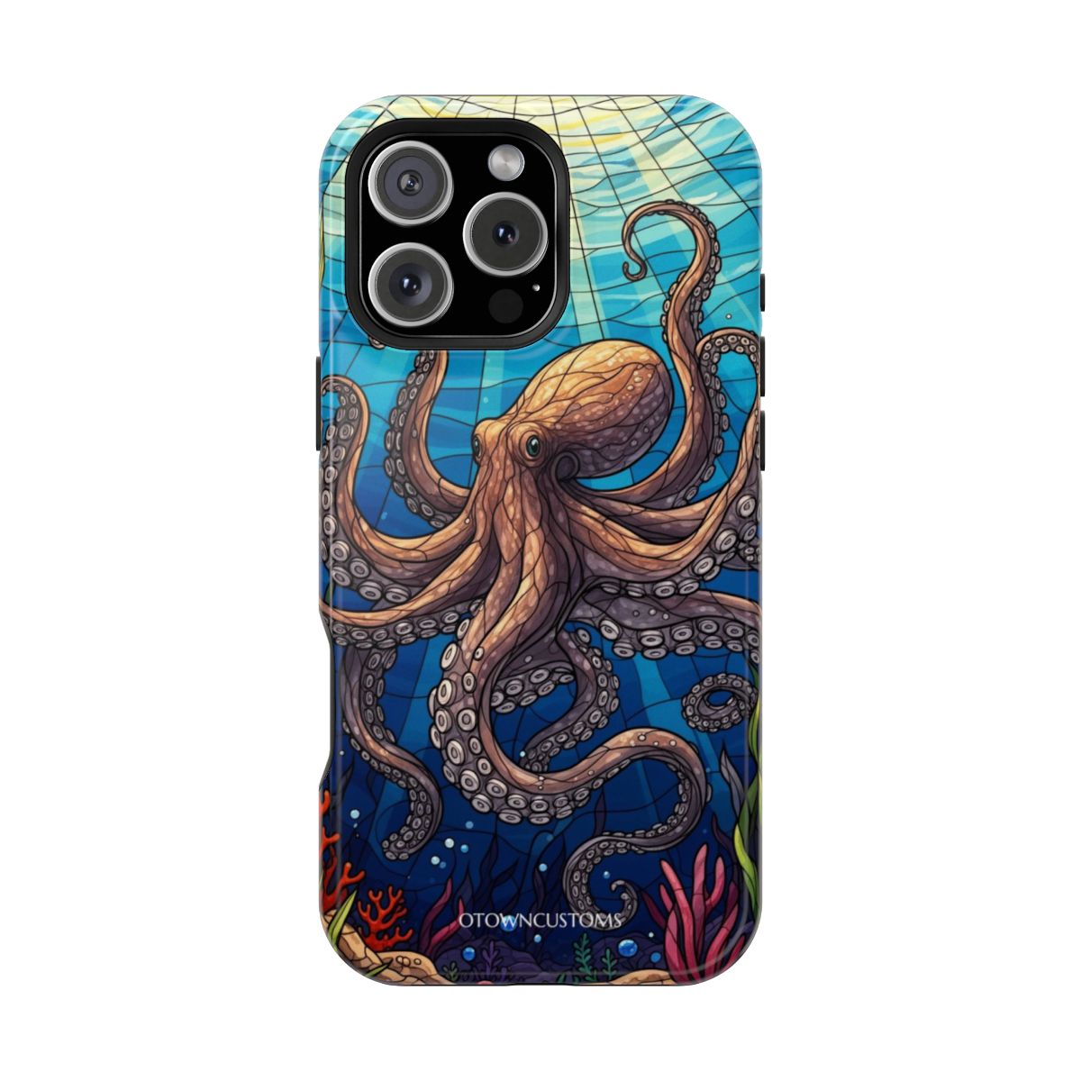 Stained Glass Tentacled Enigma