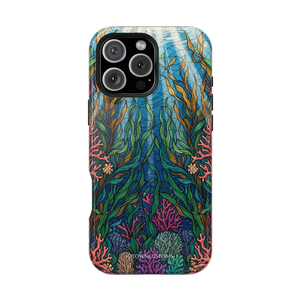 Stained Glass Ocean Garden