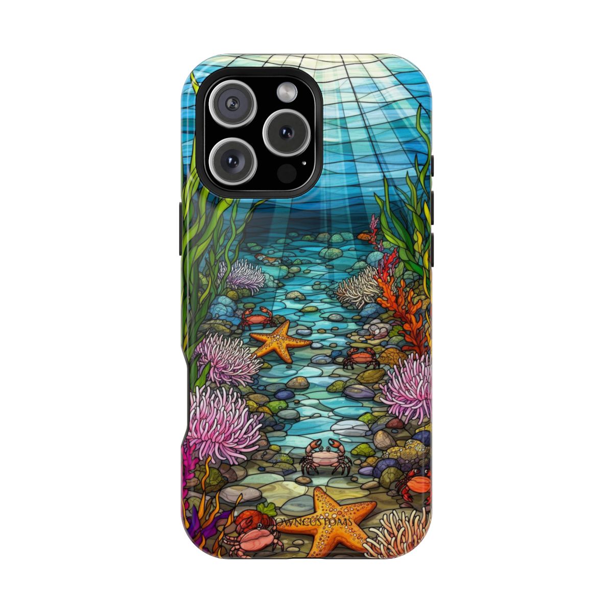 Underwater Stained Glass Ocean Coastal