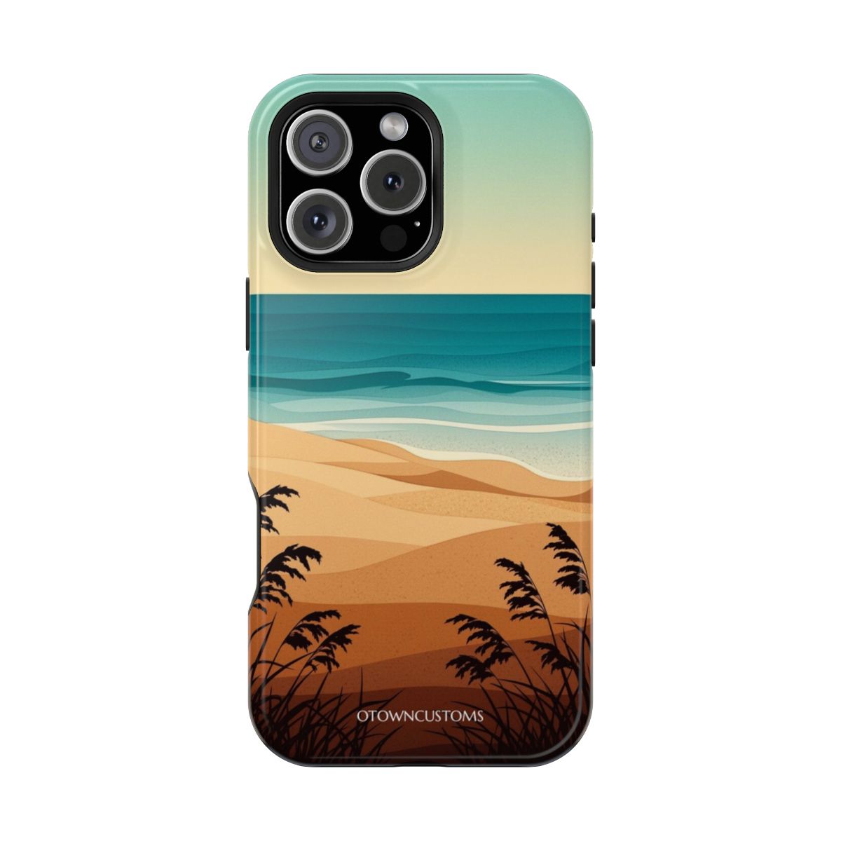 Minimalist Beach Seaside Grass