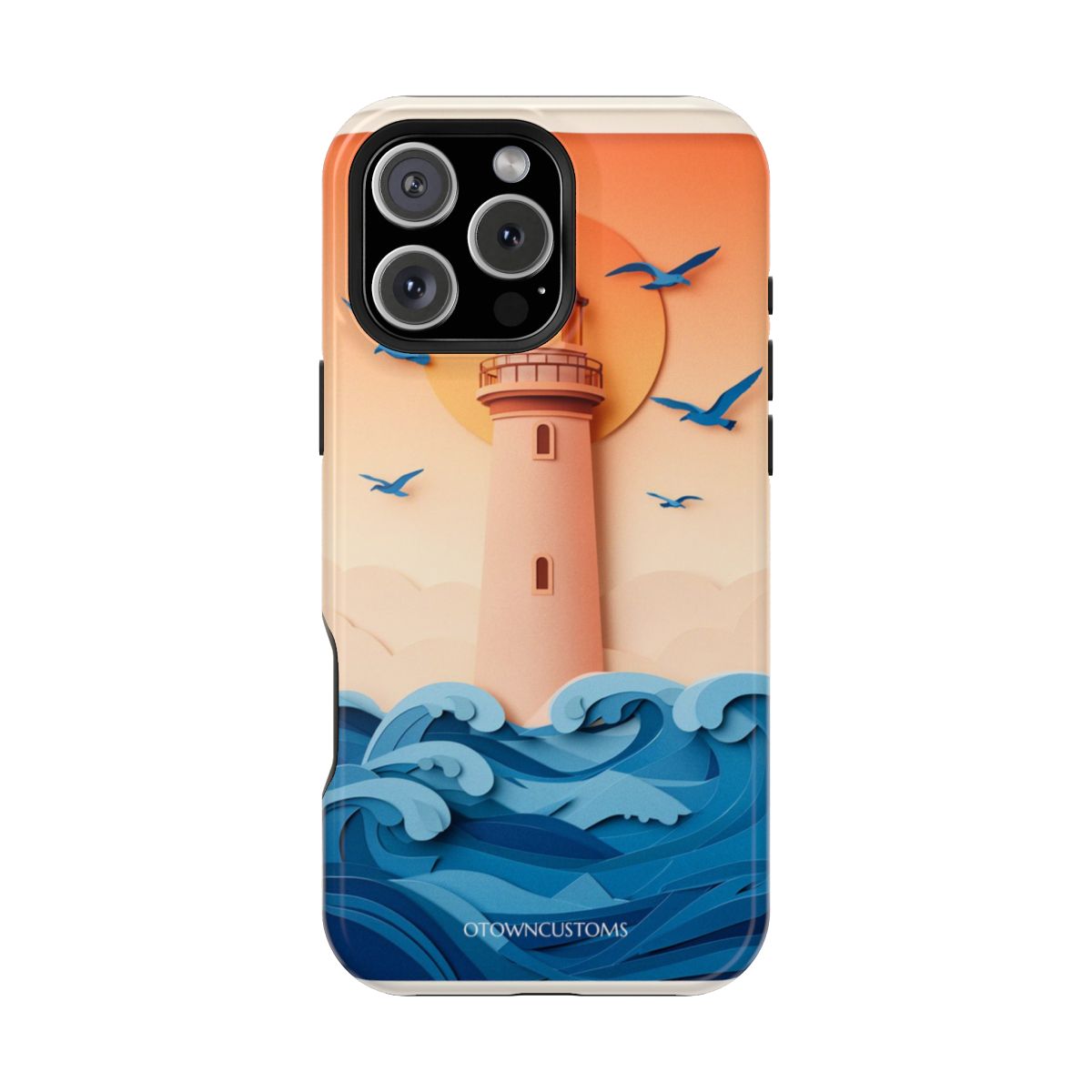 Paper Cut Art Coastal Deco Getaway