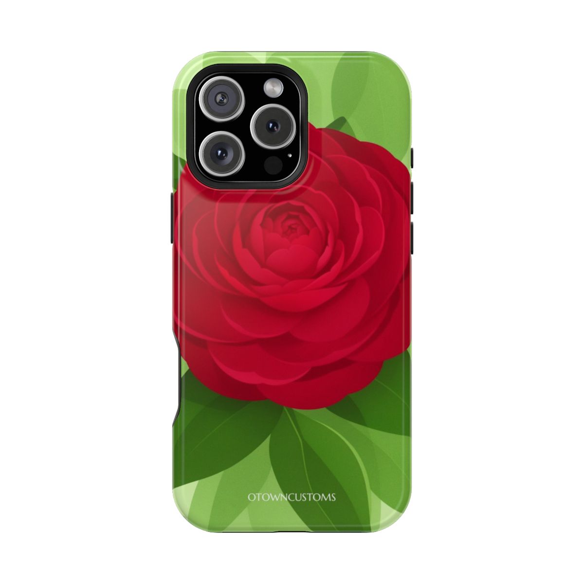 Stylized Floral Camelia Bloom