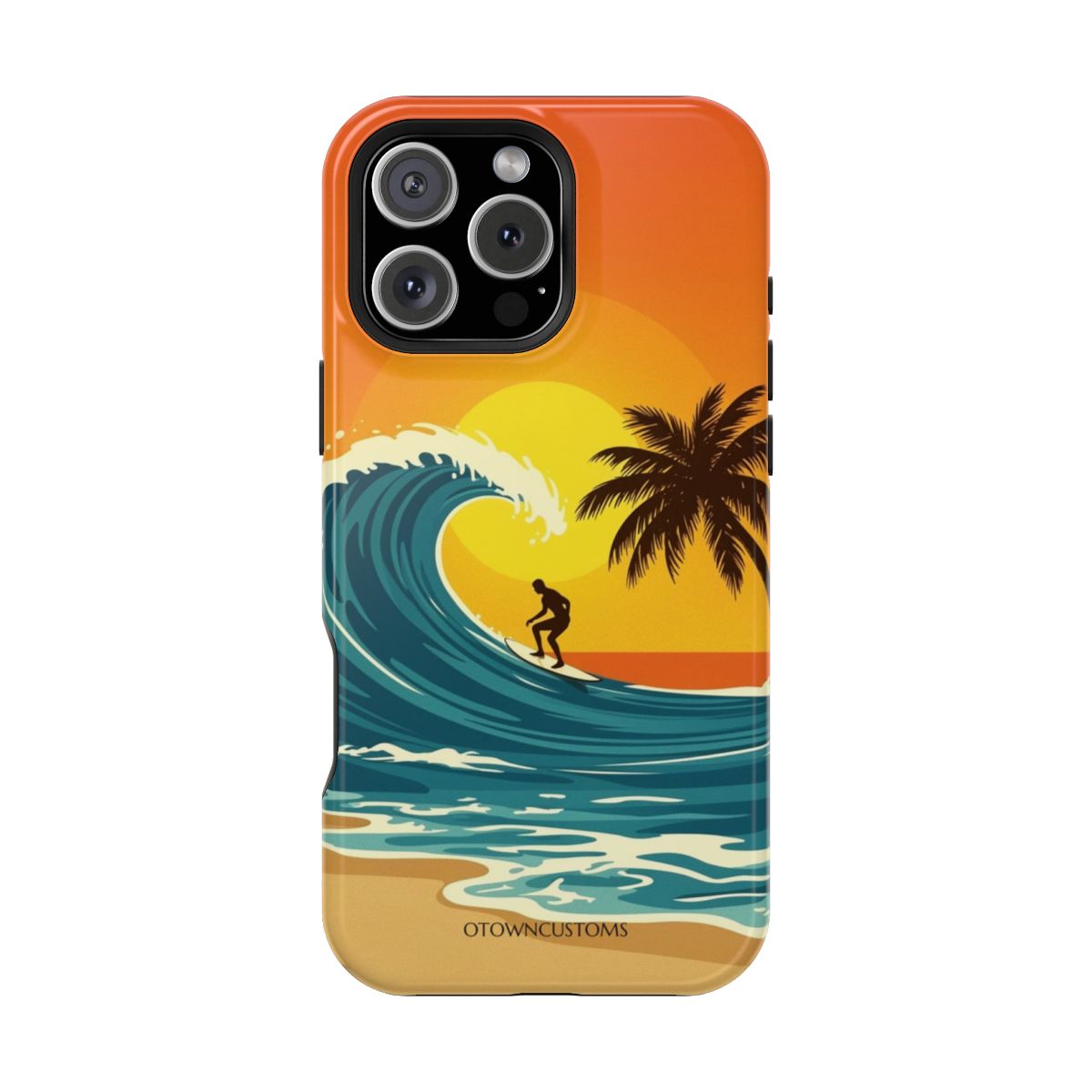 Retro California Sunshine Surf Art