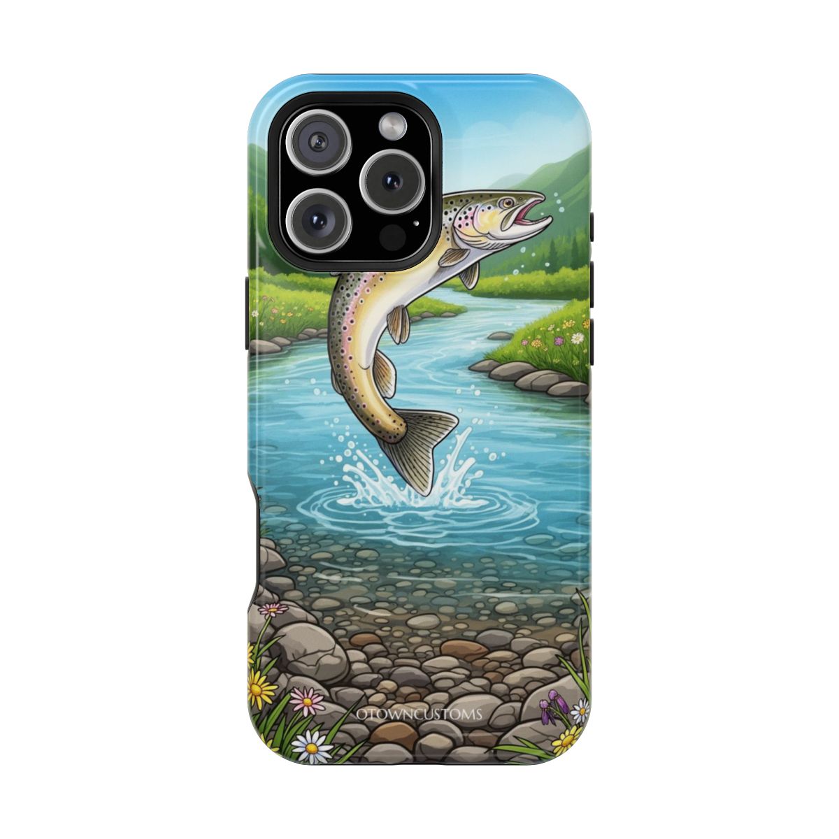 Vibrant Cutthroat Trout River Life
