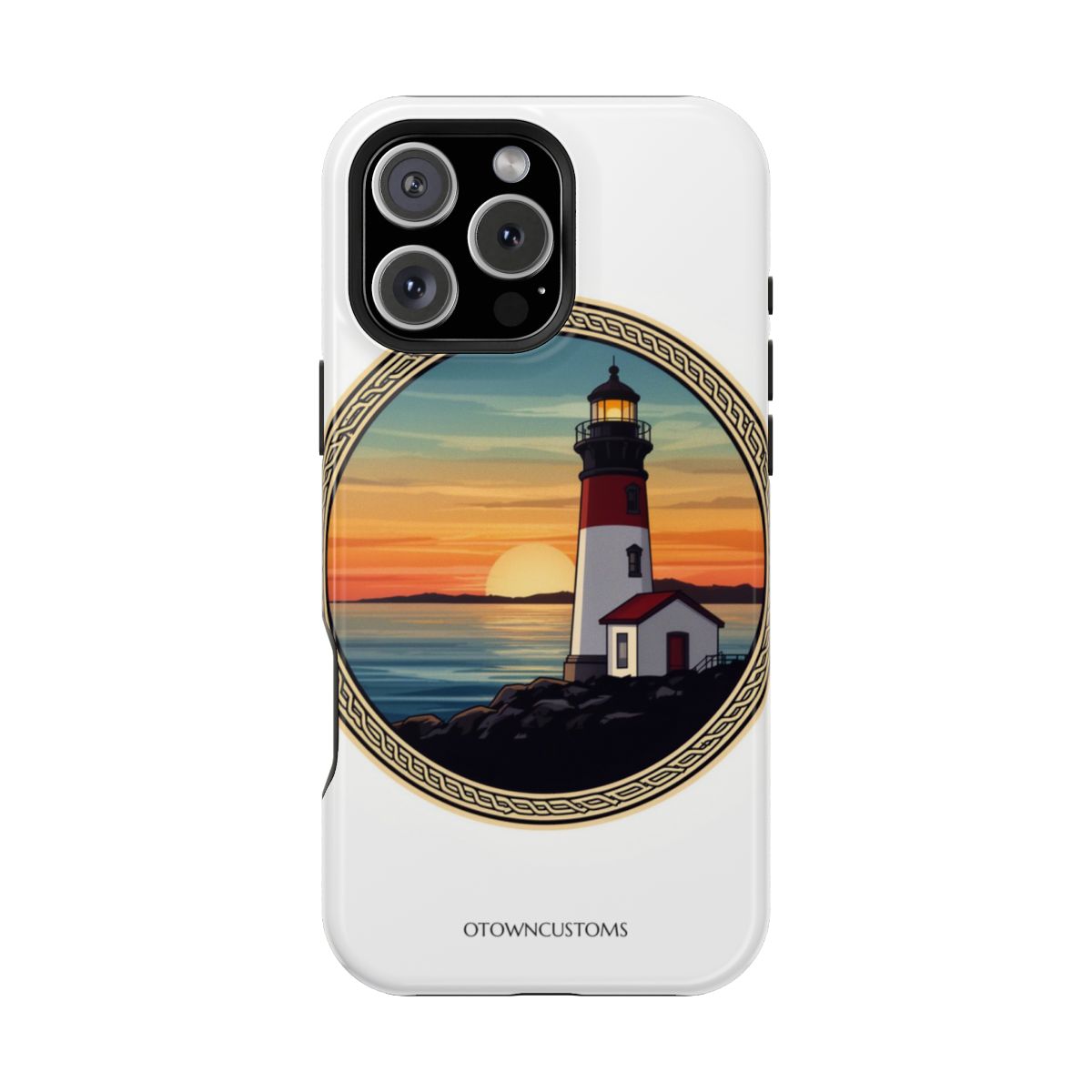 Lighthouse Sunset Michigan Souvenir