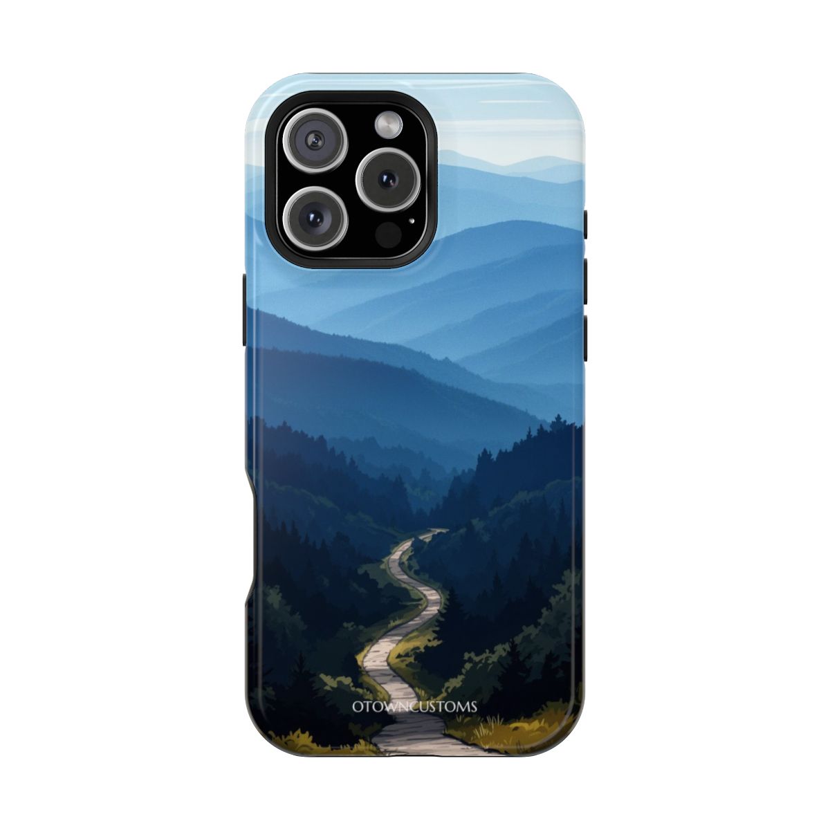 Minimalist Mountain Smoky Mountain Vista