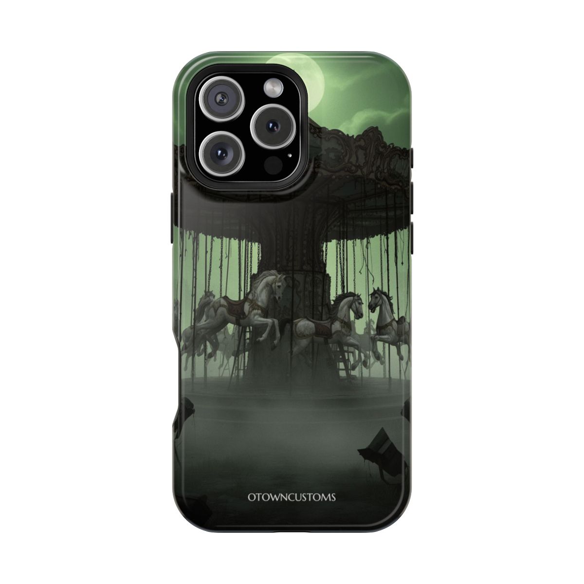 Ghosts Carousel Creepy Horror