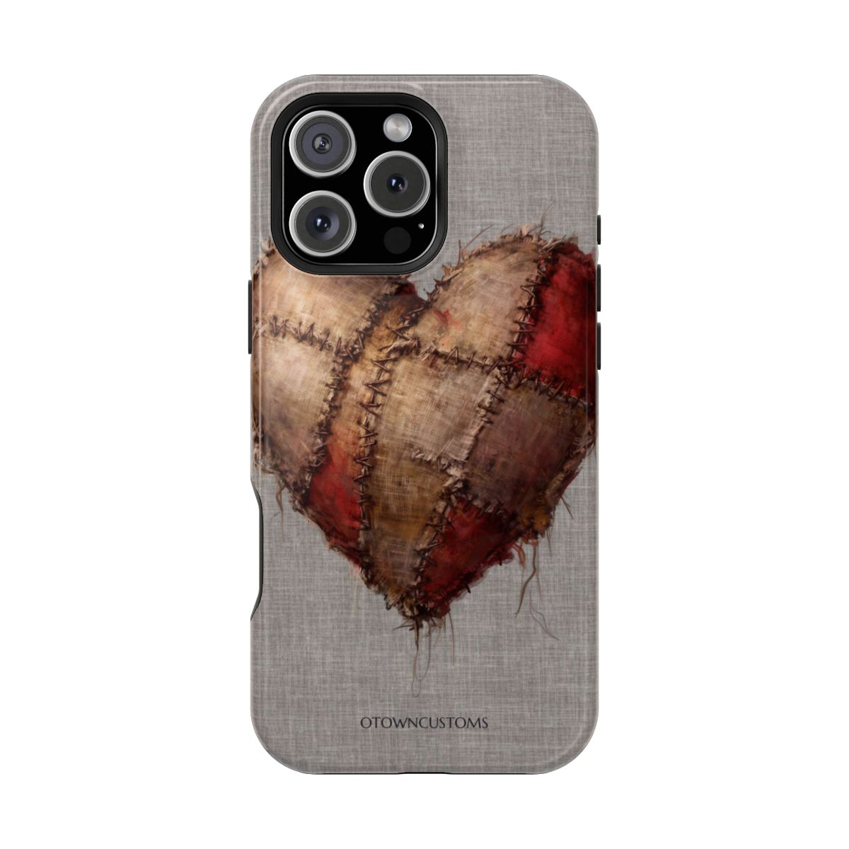 Torn Love Stitched Heart Gothic