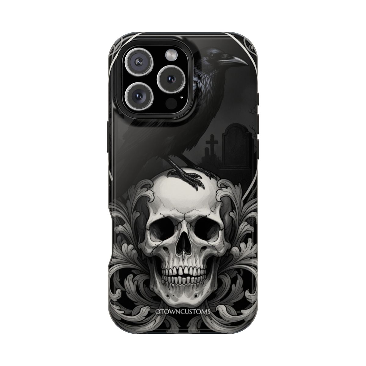 Art Nouveau Skull