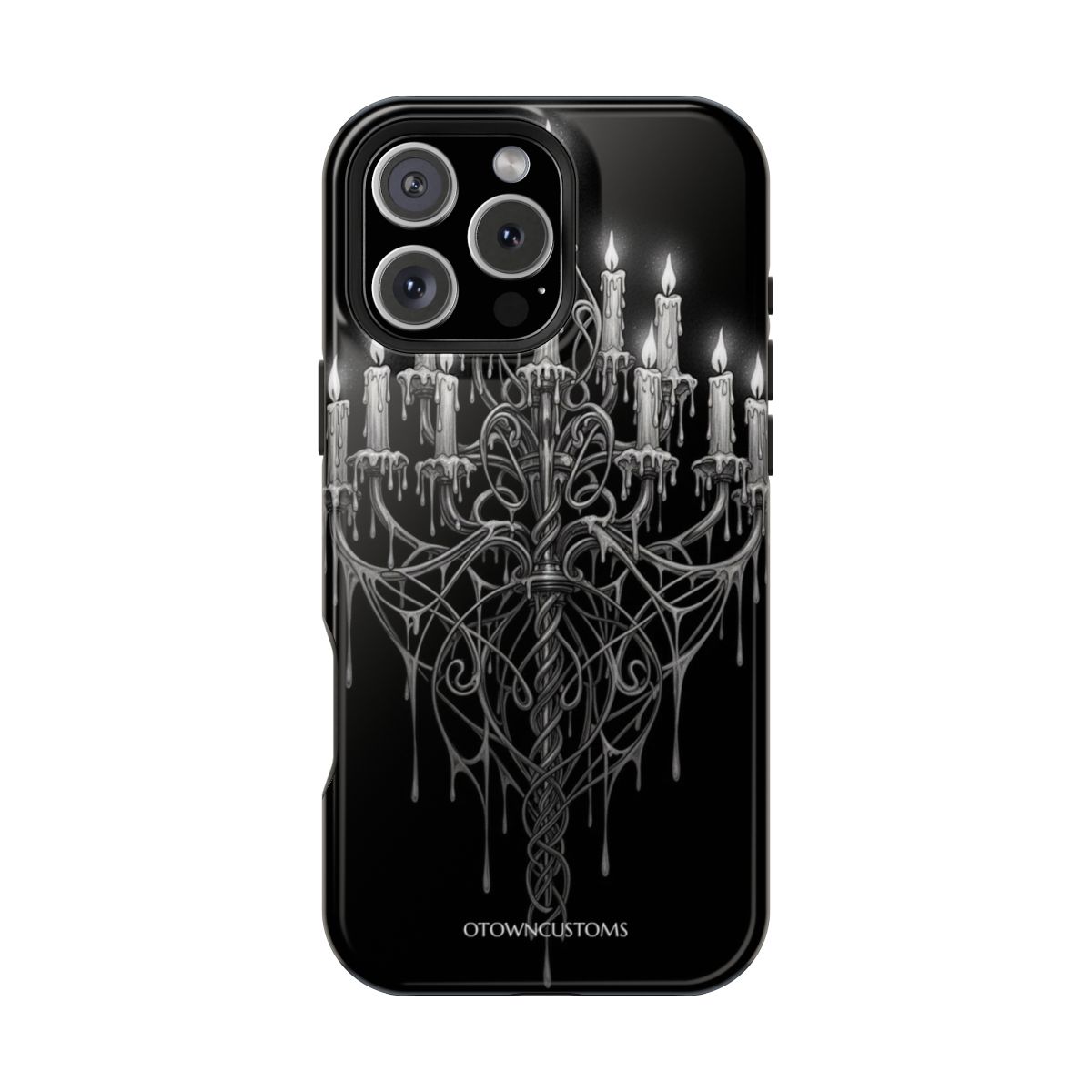Dripping Candle Chandelier Gothic