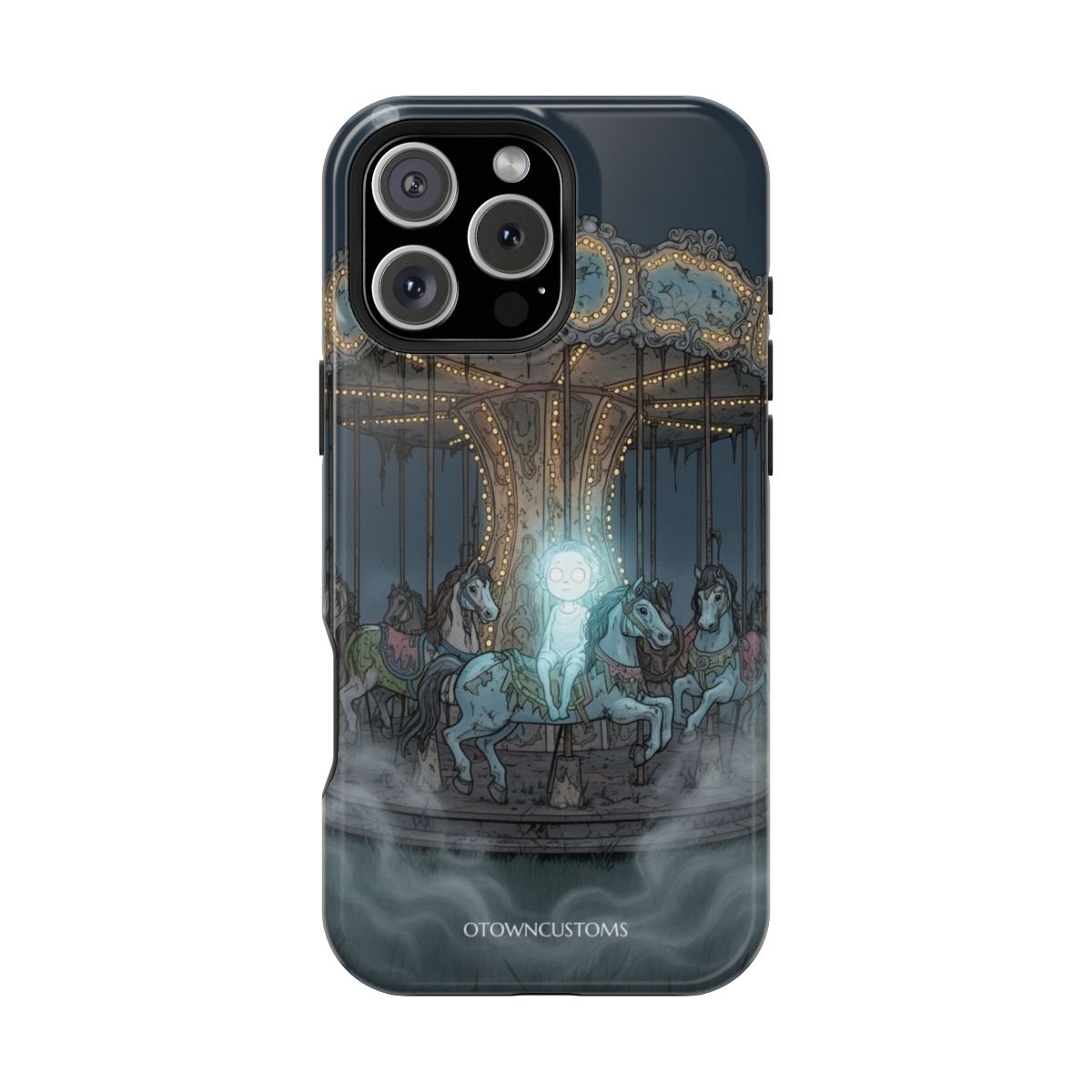 Eerie Ghostly Carousel
