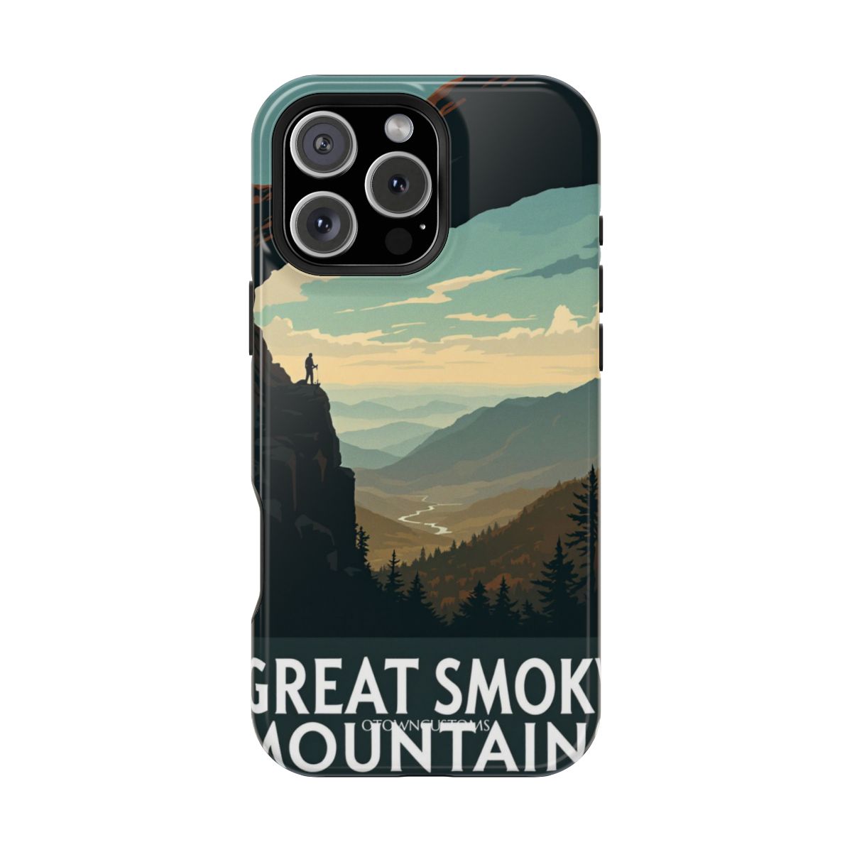 Vintage Travel Poster Phone Case Alum Cave Bluff For iPhone Samsung
