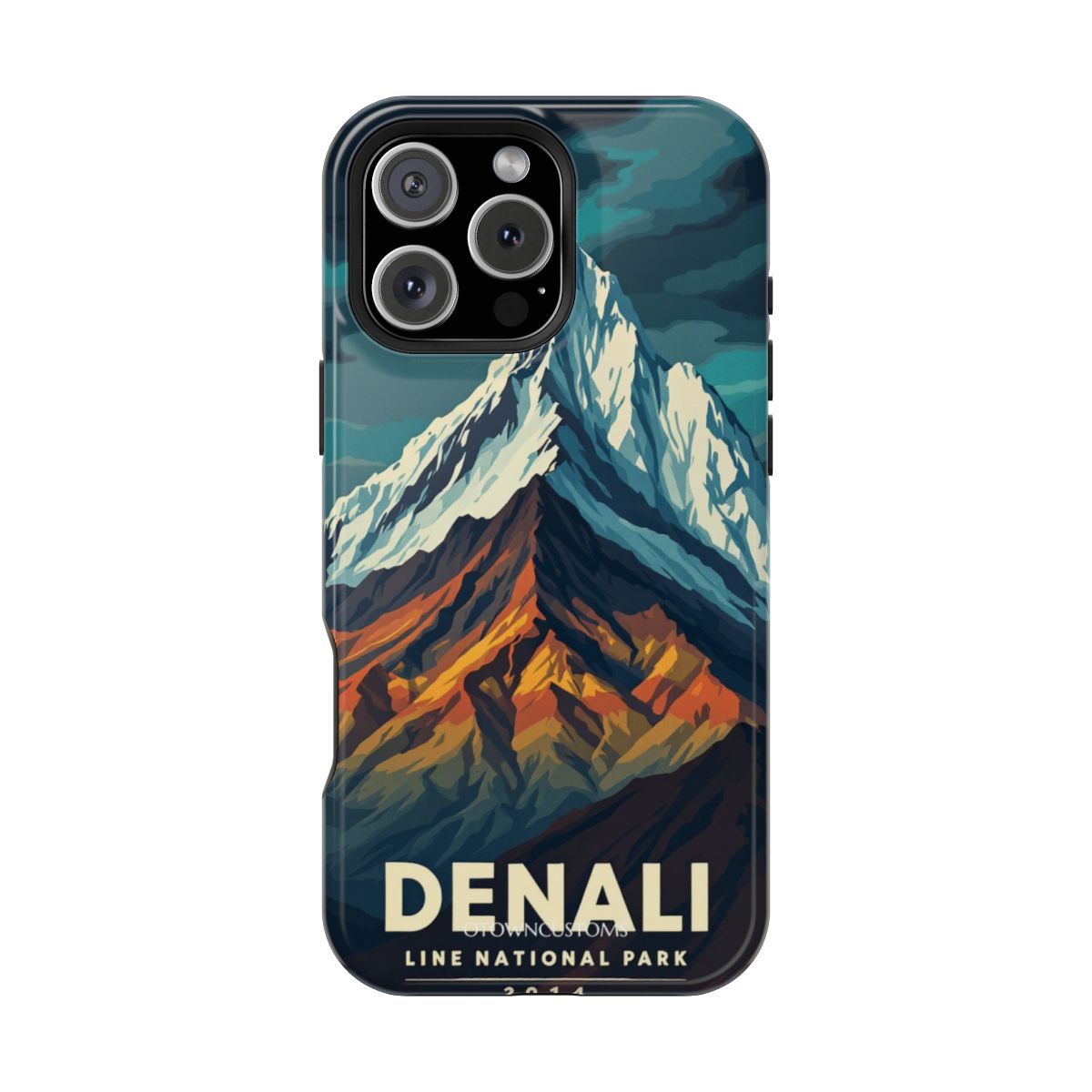 Polychrome Pass Colors Retro Travel Poster